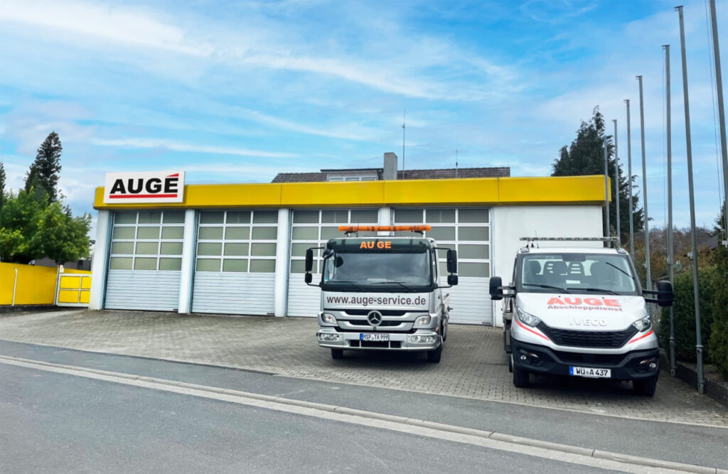 auge standort gebäude kist